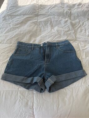 Cider jean shorts